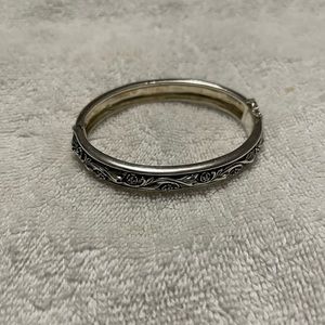 Lyric sterling silver & diamond bracelet